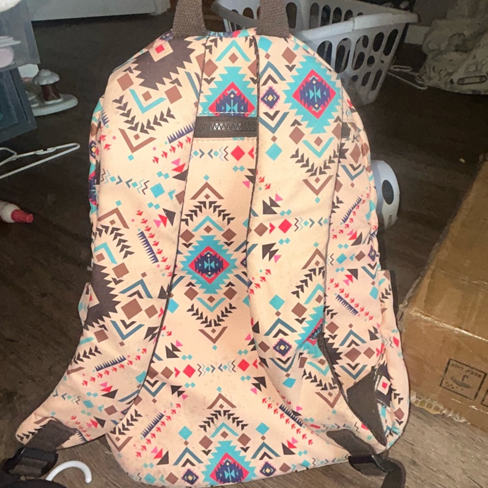Aztec Western Print Backpack - image 3
